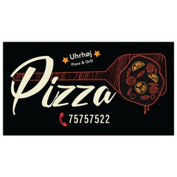 Uhrhøj Pizza & Grill logo.